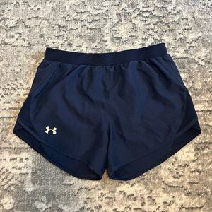 Under Armour Women's Navy Athletic Shorts